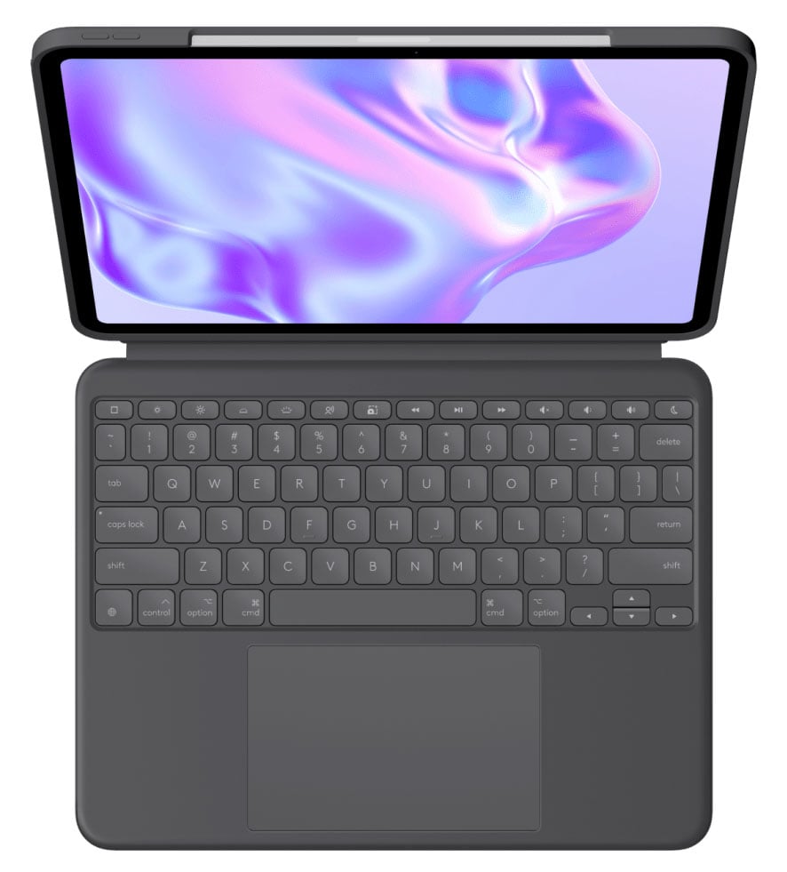 Logitech Combo Touch Keyboard Cover Case for iPad Pro 13-inch (M4) in Graphite - 920-012658 - image 1