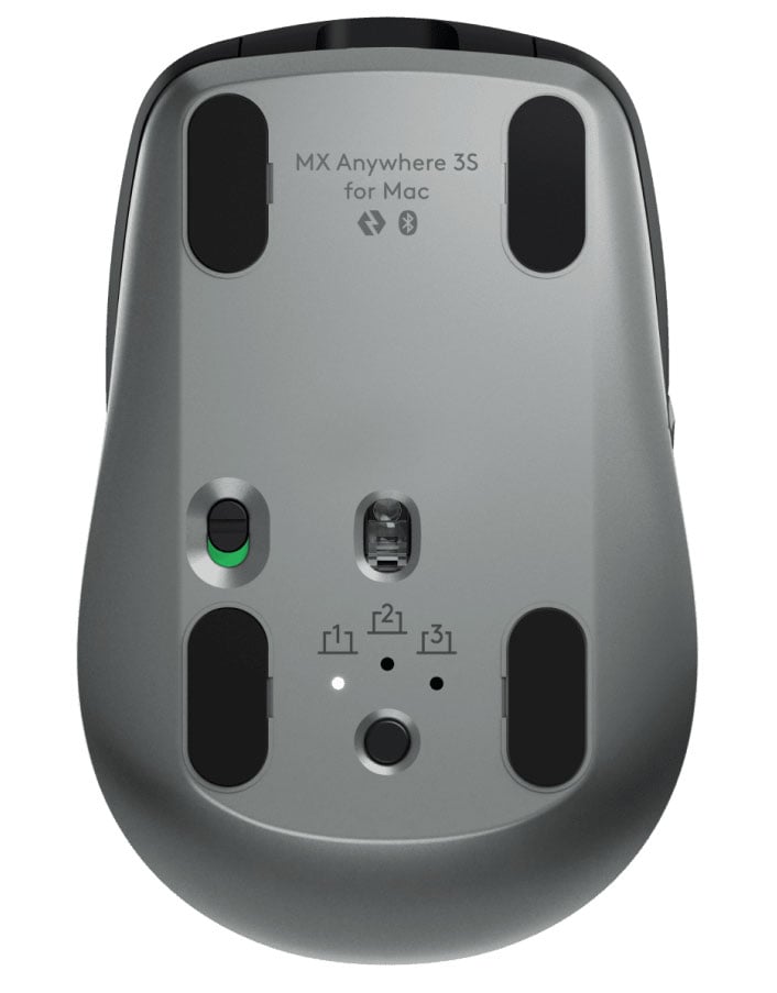 Logitech MX Anywhere 3S Wireless Mouse For Mac in Space Gray - 910-006945 - image 7