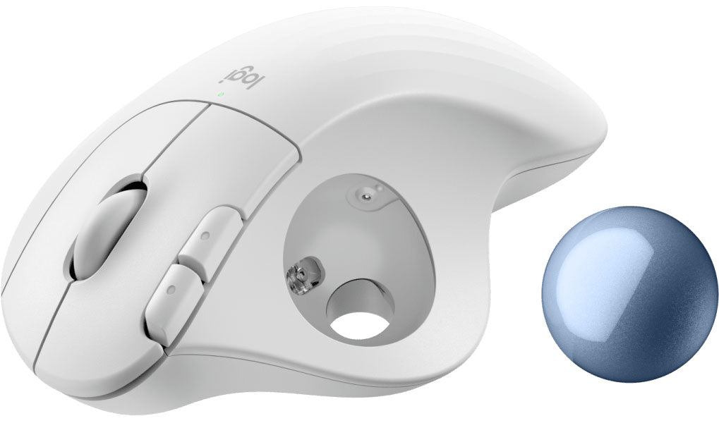 Logitech ERGO M575S Wireless Trackball Mouse in Off White - 910-007028 - image 3