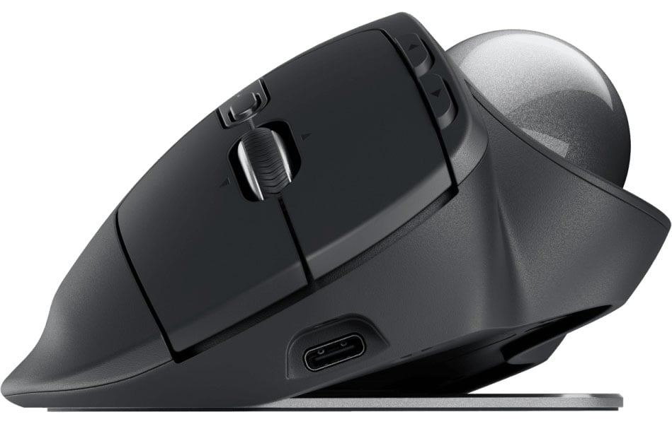 Logitech MX Ergo S Advanced Wireless Trackball Mouse - 910-007247 - image 3
