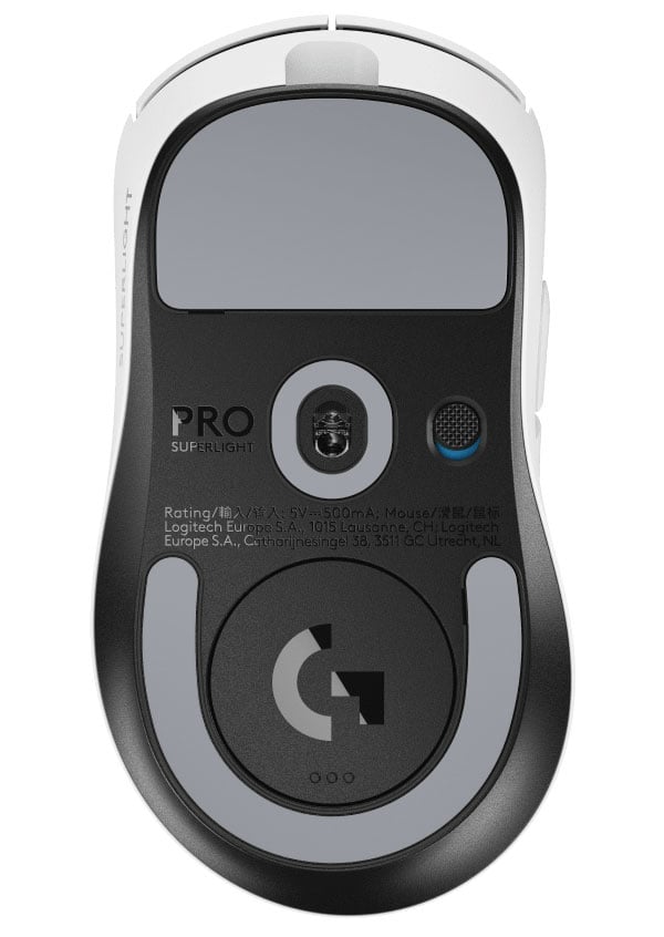 Logitech Pro X Superlight 2 Dex Gaming Mouse Wireless in White - 910-007363 - image 6