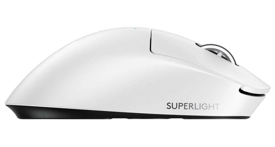 Logitech Pro X Superlight 2 Dex Gaming Mouse Wireless in White - 910-007363 - image 4