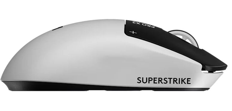 Logitech PRO X2 SUPERSTRIKE LIGHTSPEED Wireless Gaming Mouse in Lunar Eclipse - 910-007700 - image 4