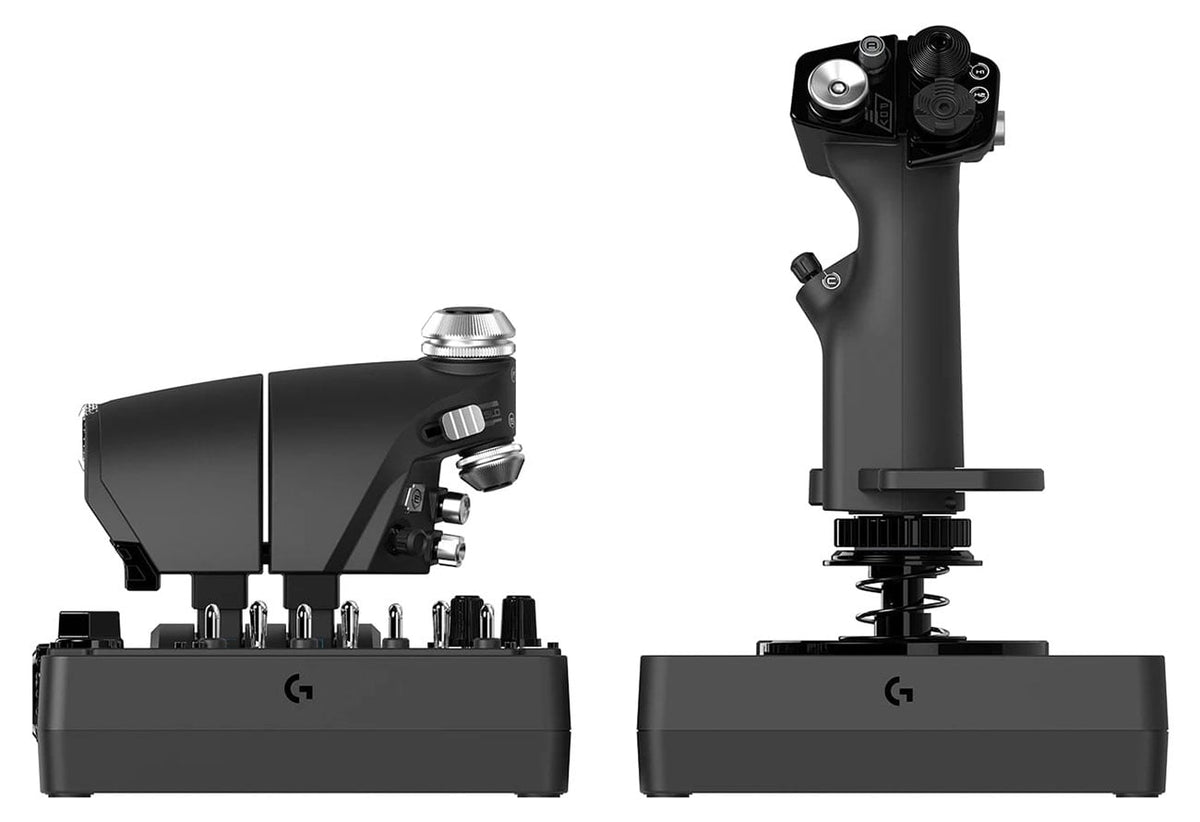 Logitech X56 H.O.T.A.S RGB Throttle and Stick Simulation Controller - 945-000058 - image 3