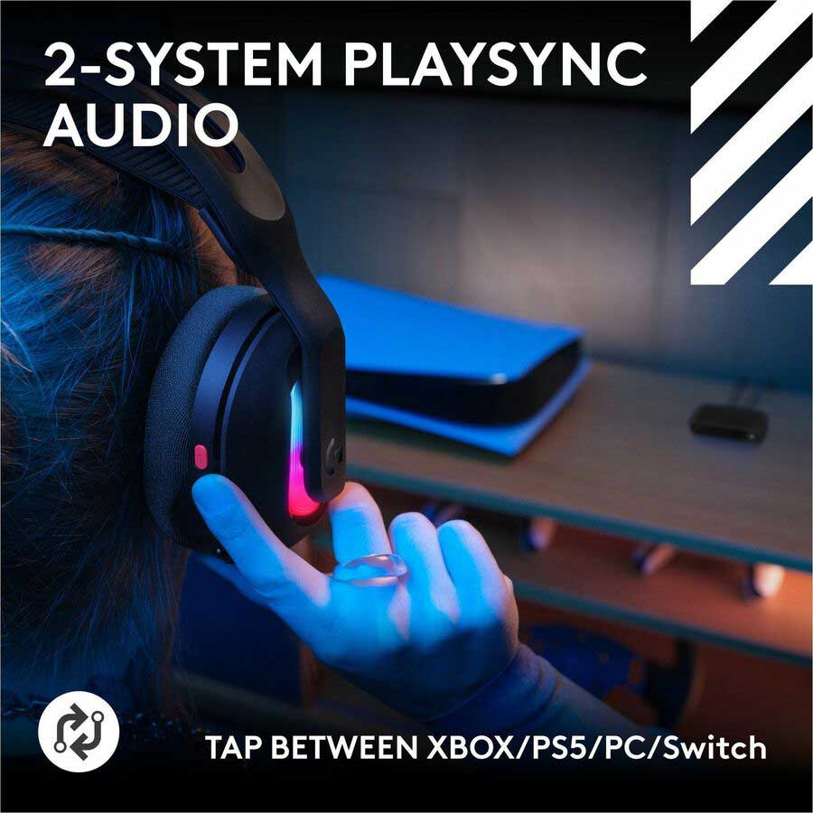 Logitech Astro A20 X Wireless Gaming Headset in Black - 939-002242 - image 9