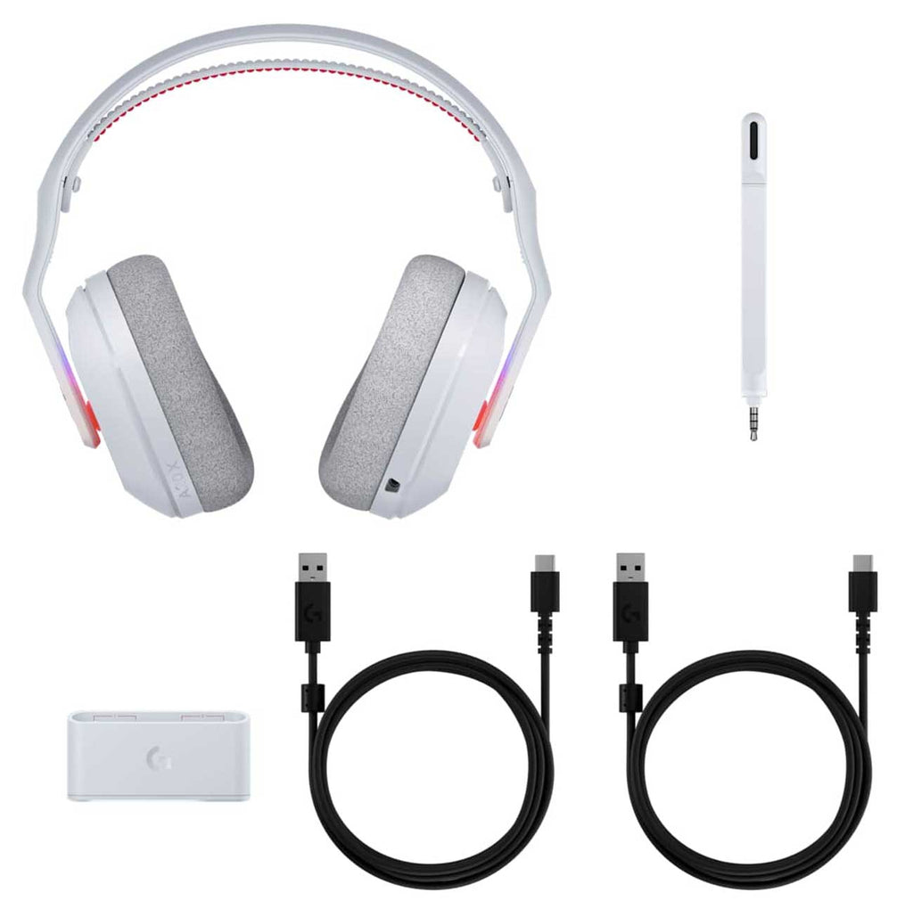 Logitech Astro A20 X Wireless Gaming Headset in White - 939-002243 - image 5