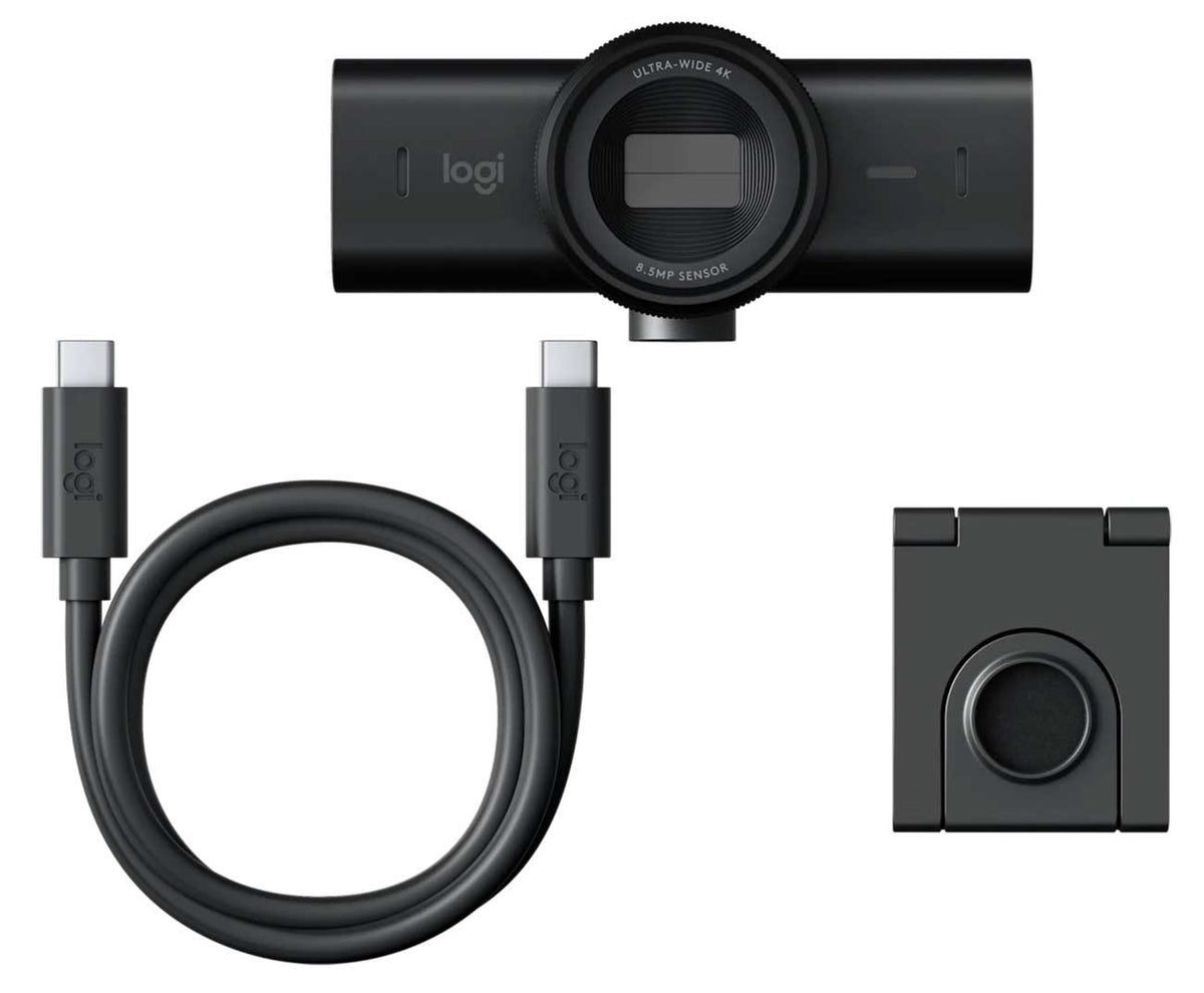 Logitech MX Brio 4K UHD Collaboration and Streaming Webcam in Black - 960-001558 - image 5