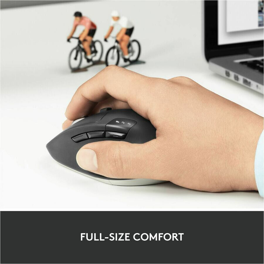 Logitech M720 Triathlon Multi-Device Wireless Mouse in Black - 910-004790 - image 7
