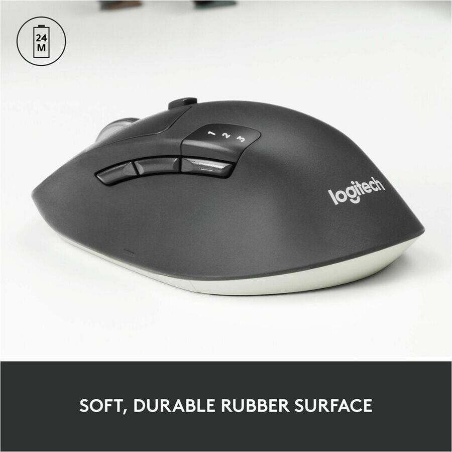 Logitech M720 Triathlon Multi-Device Wireless Mouse in Black - 910-004790 - image 8