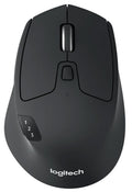Logitech M720 Triathlon Multi-Device Wireless Mouse in Black - 910-004790 - image 1