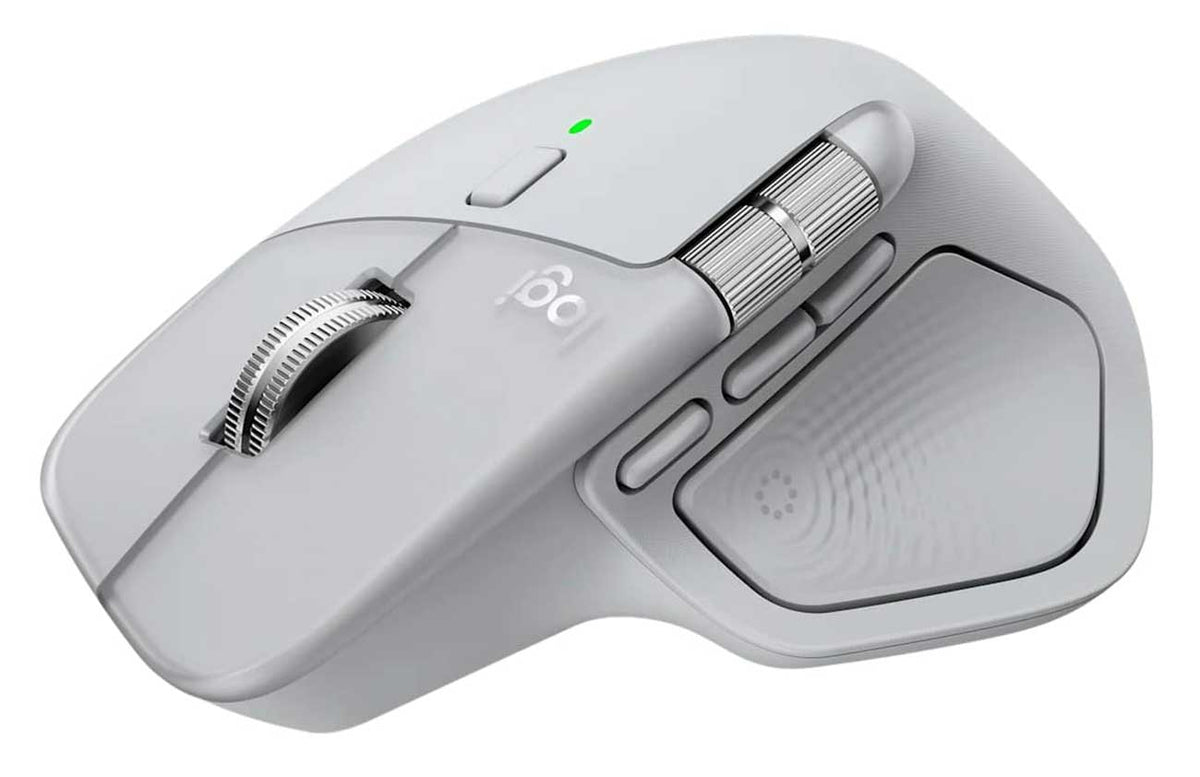 Logitech MX Master 4 Wireless Mouse in White Silver - 910-007559 - image 5