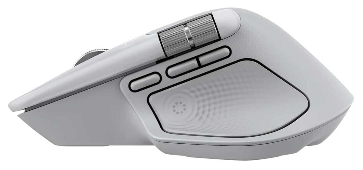Logitech MX Master 4 Wireless Mouse for Mac in White Silver - 910-007574 - image 6