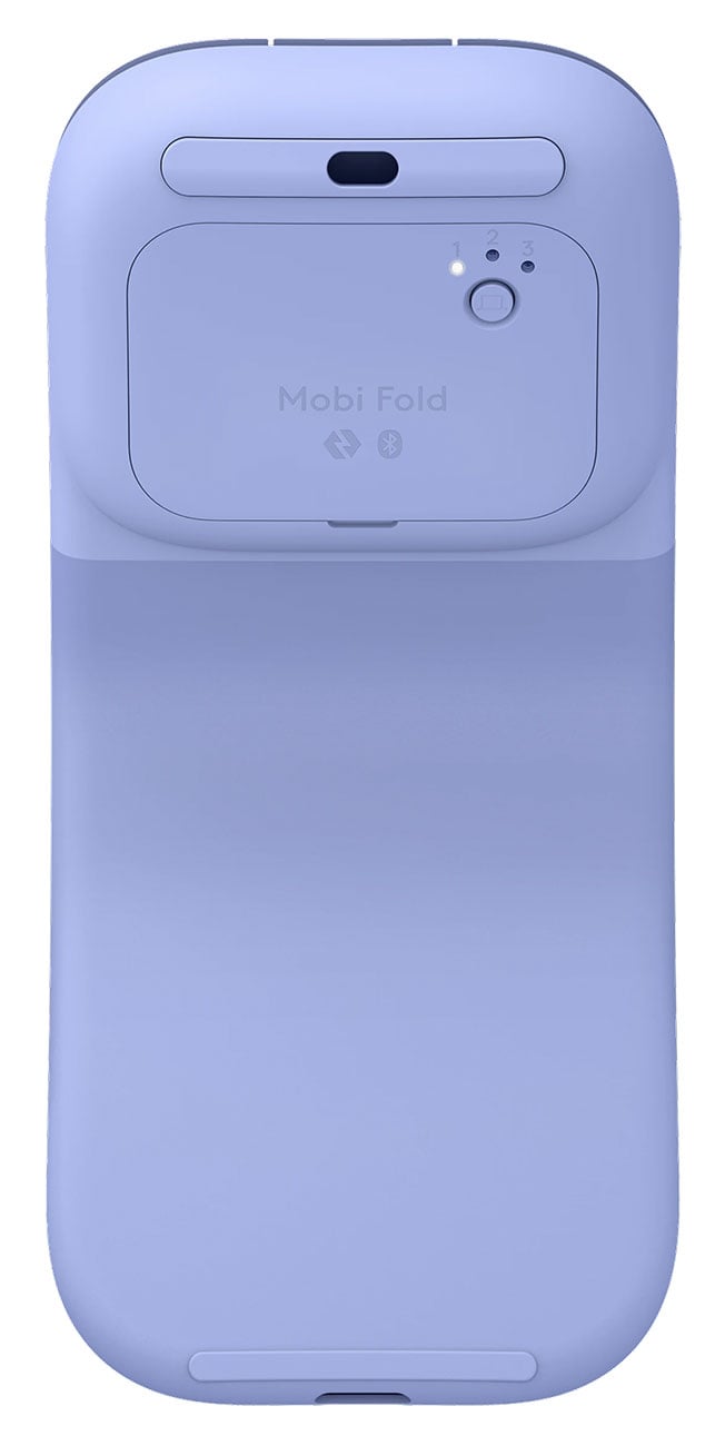 Logitech Mobi Fold Ultra-Portable Wireless Mouse in Lilac - 910-007615 - image 4