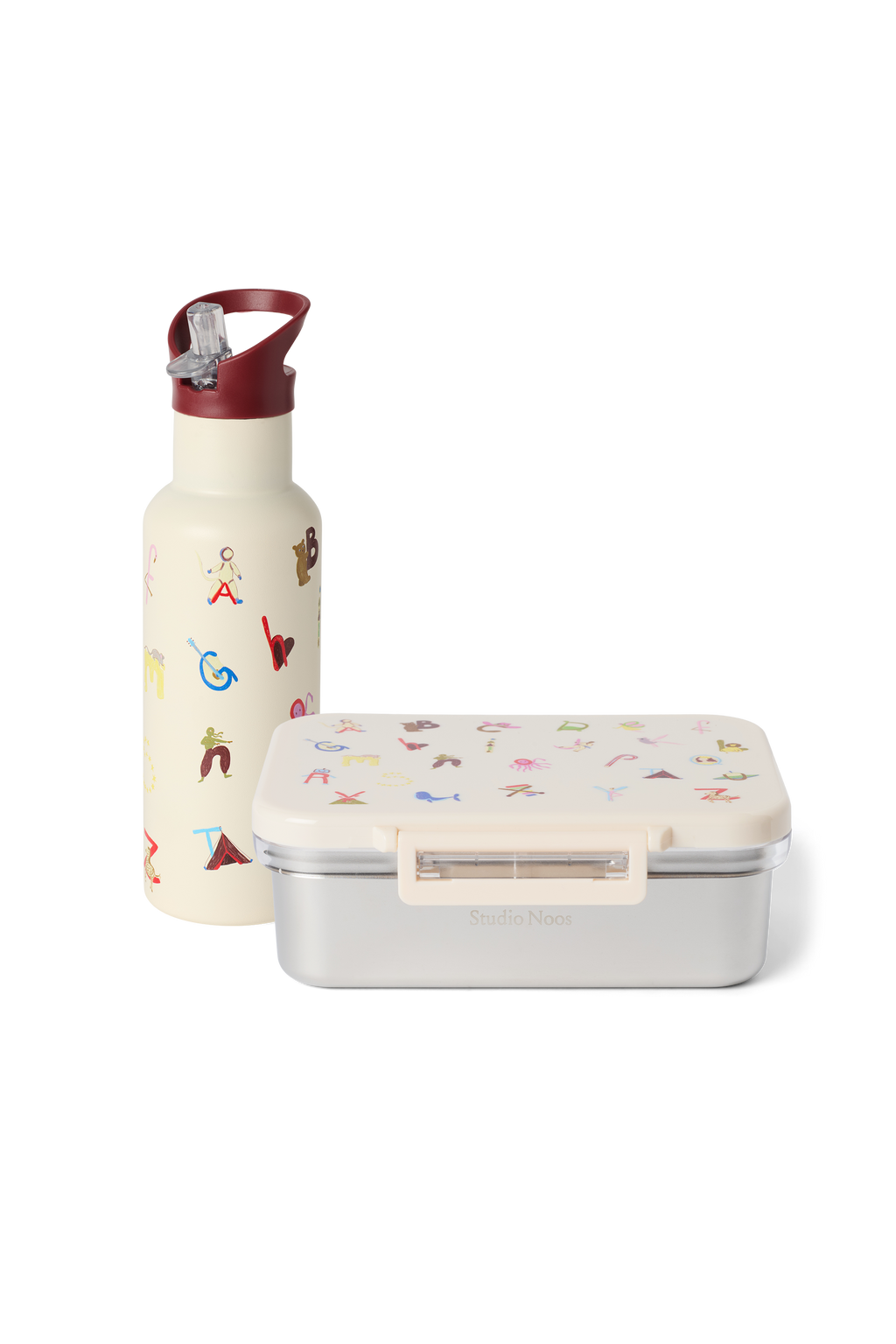 RVS Lunchset 500ml | Alfabet