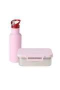 Roestvrijstalen lunchset 500ml | Zachtroze