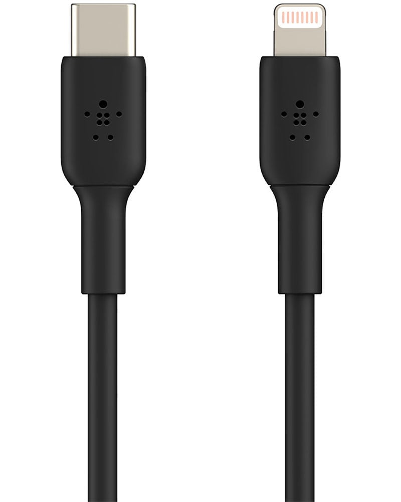 Belkin BOOST CHARGE Black 3.3 Foot USB-C To Lightning Cable - CAA003BT1MBK - image 1