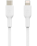 Belkin BOOST CHARGE White 3.3 Foot USB-C To Lightning Cable - CAA003BT1MWH - image 1