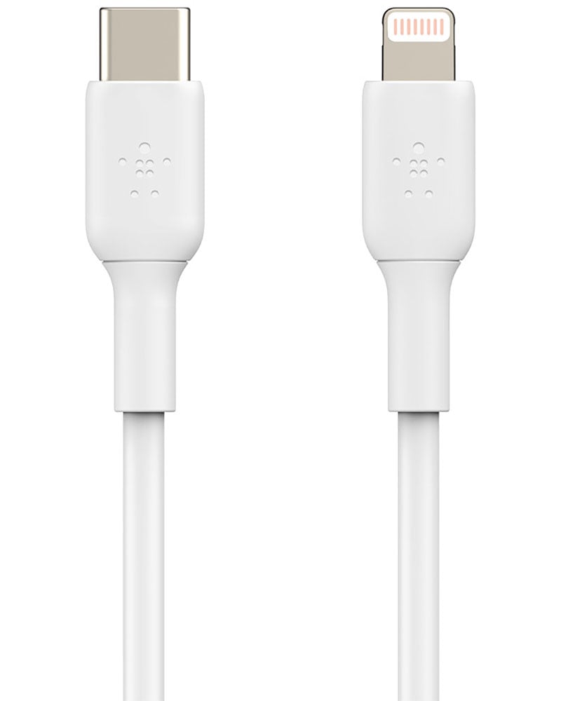 Belkin BOOST CHARGE White 3.3 Foot USB-C To Lightning Cable - CAA003BT1MWH - image 1