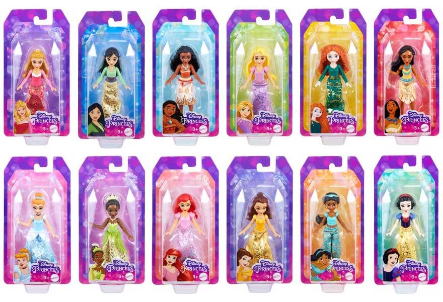 Mattel Disney Princess Small Poseable Doll - MTTHLW69 - image 1