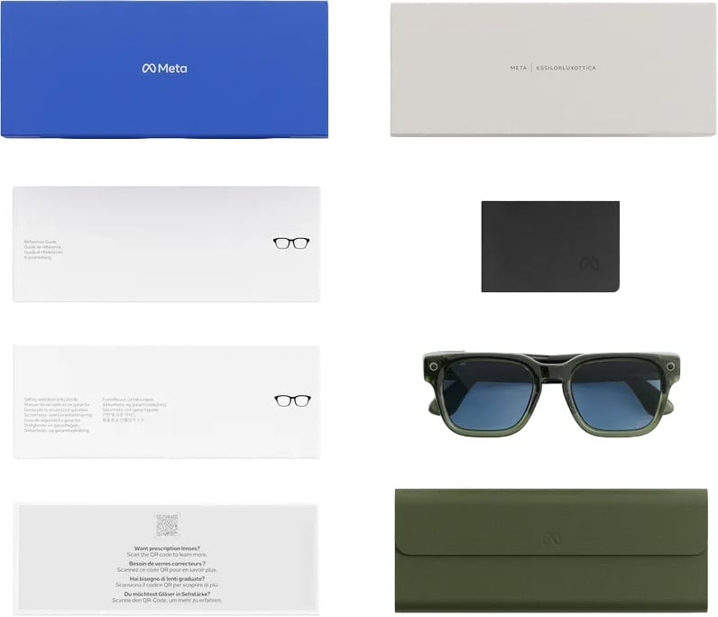 Meta Fury Sunglasses 51mm in Racing Green with Light Blue Atlantic Lenses - 0YM000005-2520B1 - image 6