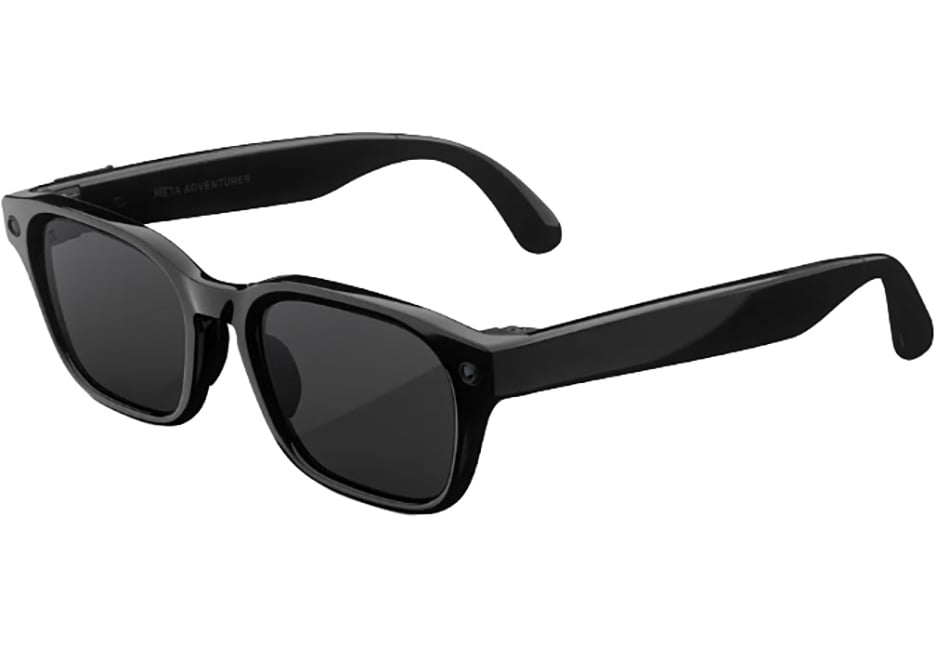 Meta Adventurer Sunglasses 52mm in Classic Black with Clear to Grey Transition Lenses - 0YM000004-1100L1- - image 2