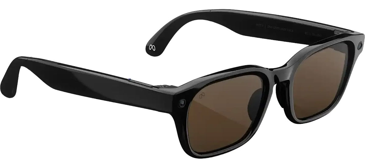 Meta Adventurer Sunglasses 49mm in Classic Black with Brown Lenses - 0YM000004-1105D1 - image 3