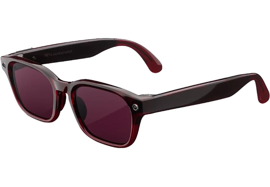 Meta Adventurer Sunglasses 52mm in Merlot with Clear to Ruby Transition Lenses - 0YM000004-3950U1-L - image 2