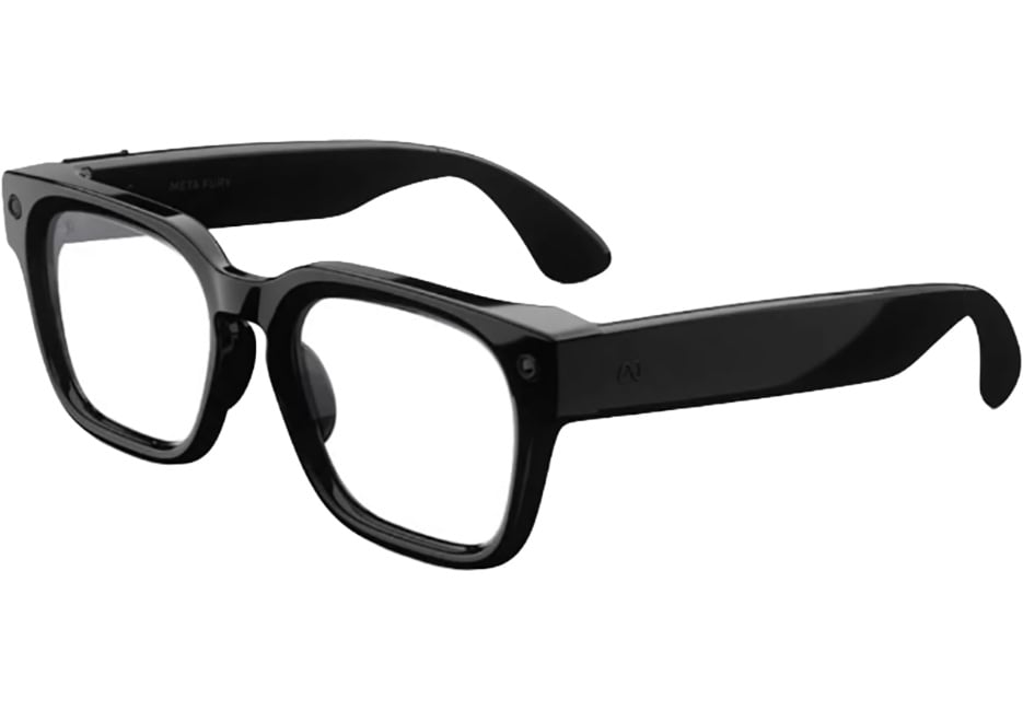 Meta Fury Sunglasses 51mm in Classic Black with Clear to Grey Transition Lenses - 0YM000005-1100L1 - image 1