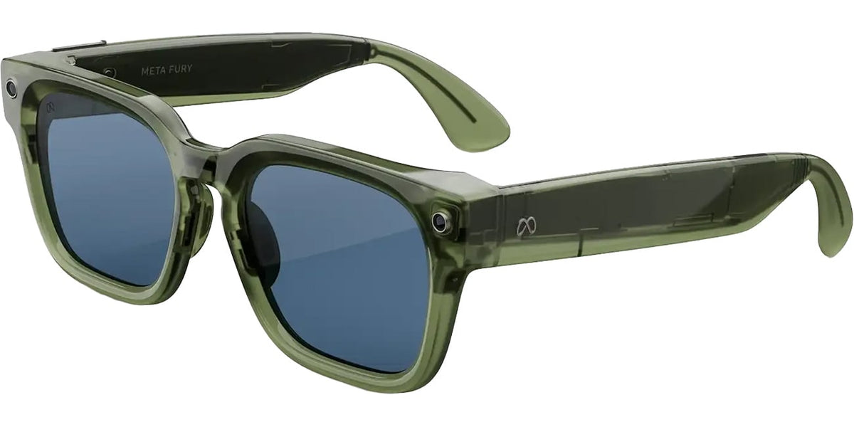 Meta Fury Sunglasses 51mm in Racing Green with Light Blue Atlantic Lenses - 0YM000005-2520B1 - image 1