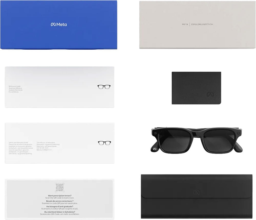 Meta Adventurer Sunglasses 52mm in Classic Black with Clear to Grey Transition Lenses - 0YM000004-1100L1- - image 7
