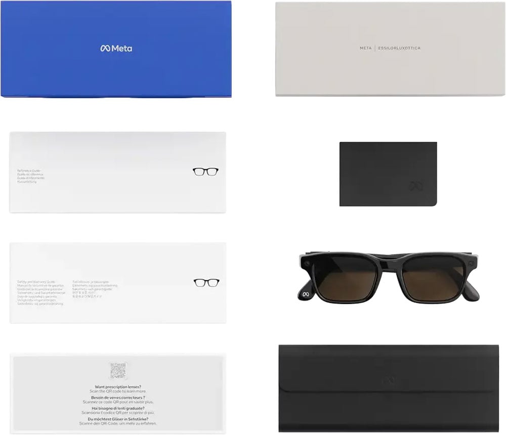 Meta Adventurer Sunglasses 52mm in Classic Black with Brown Lenses - 0YM000004-1105D1-L - image 5