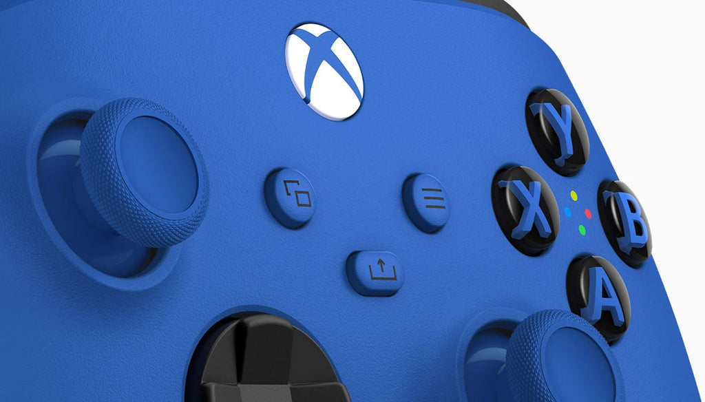 Xbox Wireless Controller for Xbox Series X/S in Shock Blue - 196388518227 - image 6