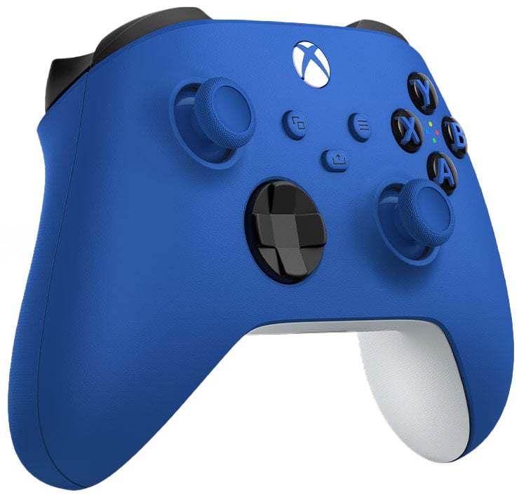 Xbox Wireless Controller for Xbox Series X/S in Shock Blue - 196388518227 - image 4