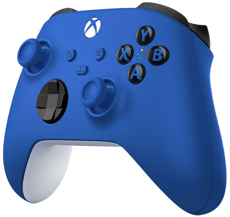 Xbox Wireless Controller for Xbox Series X/S in Shock Blue - 196388518227 - image 2