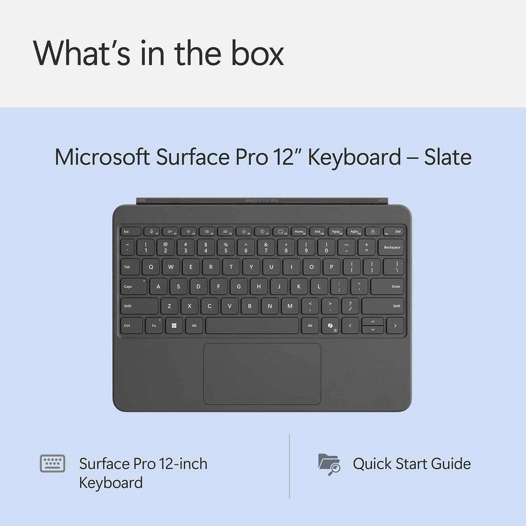 Microsoft Surface Pro 12-Inch Keyboard in Slate - EP2-32033 - image 11