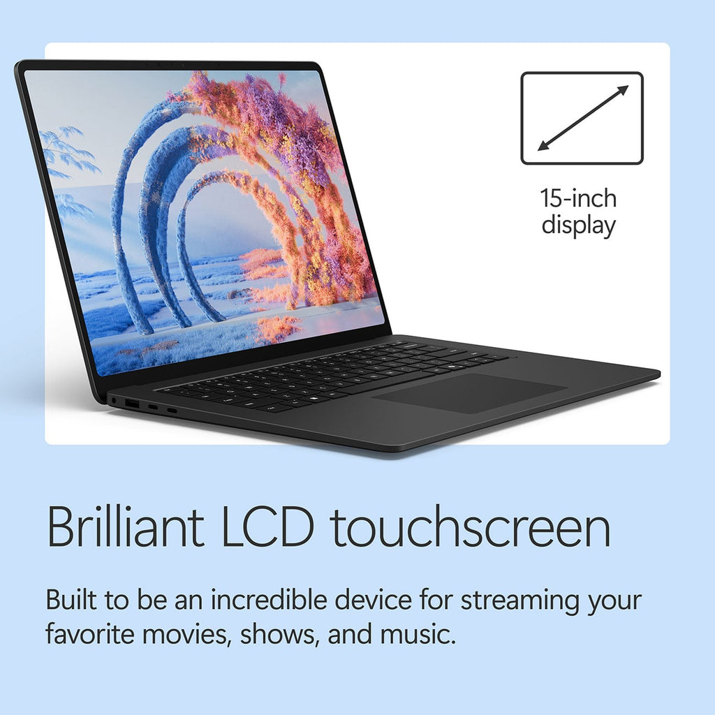 Microsoft Surface Laptop 15-inch Intel Core Ultra X7 64GB RAM 1TB SSD Windows 11 (8th Edition) in Black - - image 4