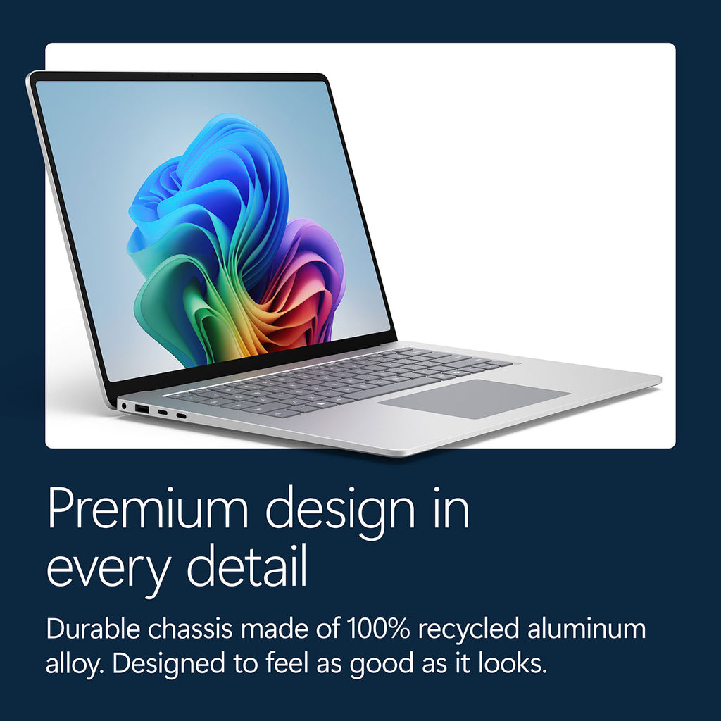 Microsoft Surface Laptop 15-inch Snapdragon X2 Plus (10 core) 16GB RAM 512GB SSD Windows 11 (8th Edition) - image 8