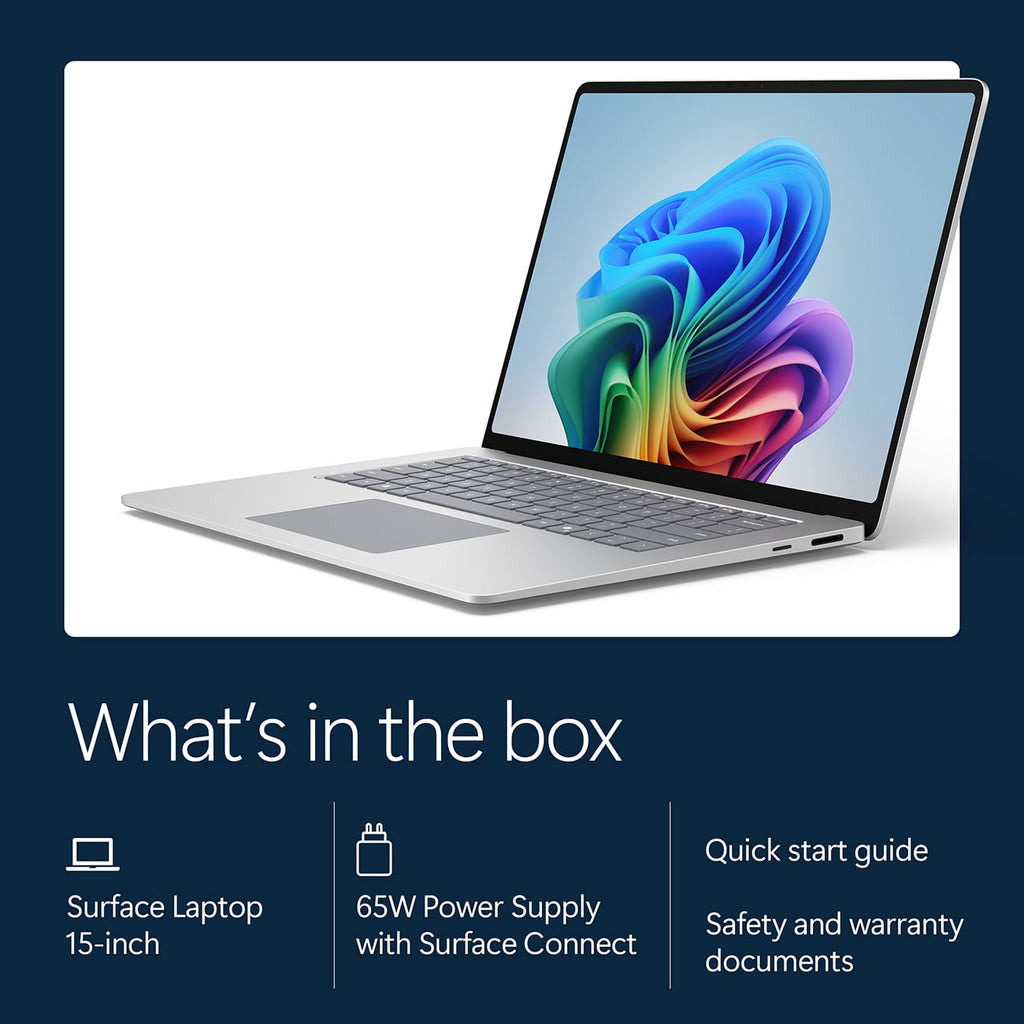 Microsoft Surface Laptop 15-inch Snapdragon X2 Plus (10 core) 16GB RAM 512GB SSD Windows 11 (8th Edition) - image 11