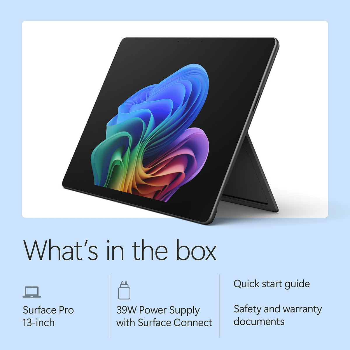 Microsoft Surface Pro 13-inch with OLED Snapdragon X2 Elite (12 core) 16GB RAM 1TB SSD Windows 11 (12th E - image 11