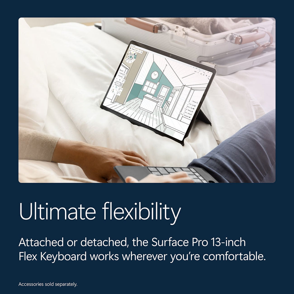 Microsoft Surface Pro 13-inch Snapdragon X2 Plus (10 core) 16GB RAM 256GB SSD Windows 11 (12th Edition) D - image 9