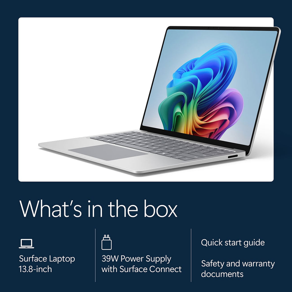 Microsoft Surface Laptop 13.8-inch Snapdragon X2 Elite (12 core) 16GB RAM 512GB SSD Windows 11 (8th Editi - image 11