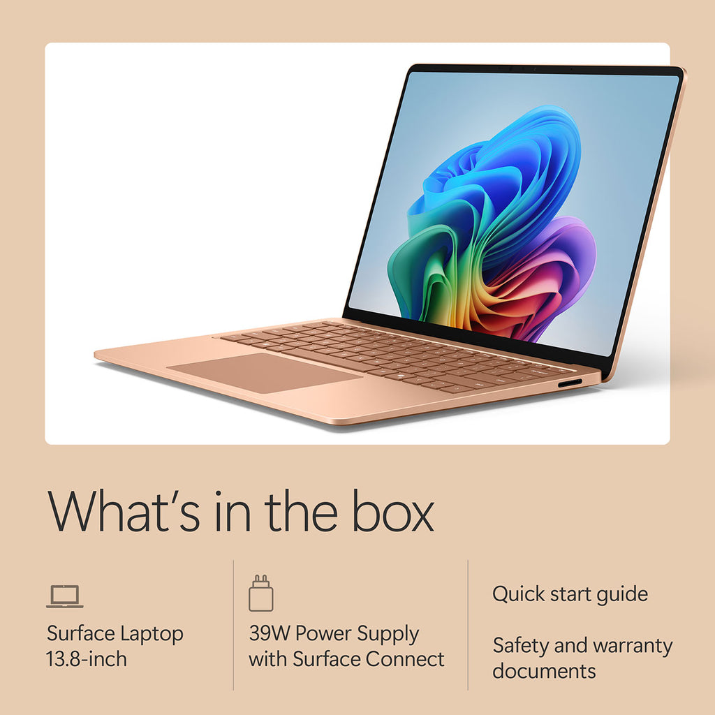 Microsoft Surface Laptop 13.8-inch Snapdragon X2 Elite (12 core) 16GB RAM 1TB SSD Windows 11 (8th Edition - image 11