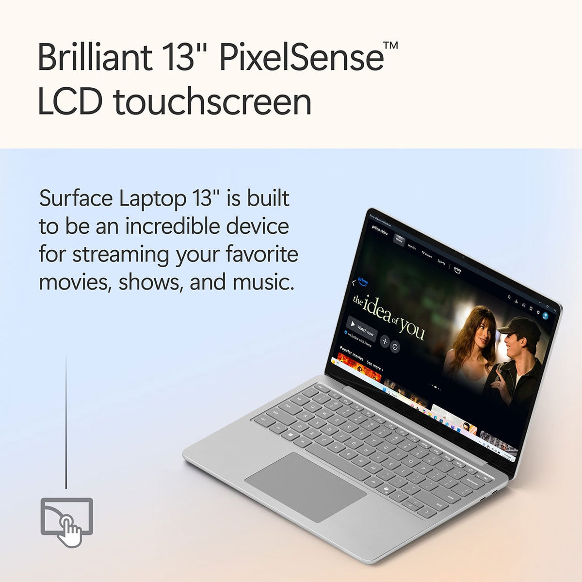 Microsoft Surface Laptop Copilot+ PC 13-inch Touchscreen Snapdragon X Plus 16GB RAM 256GB UFS in Platinum - image 8