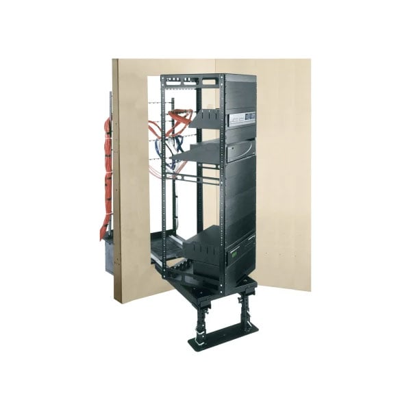 Middle Atlantic In-Wall Rack AXS Series Slide Out Rotating in Black - AX-SXR-38 - image 1