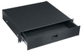 Middle Atlantic Drawer 2 RU Rackmount, Brushed and Anodized in Black - D2 - image 1