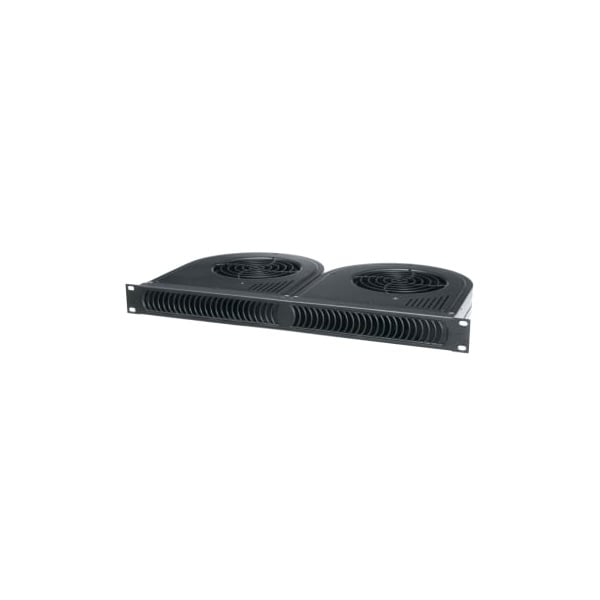 Middle Atlantic Cabinet Cooler BlowerPanel 1 RU 100 CFM 32dB, 220-240VAC in Black - IQBP-2 - image 2