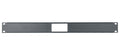 Middle Atlantic Panel 1 RU Decora for 1 Device in Black - DECP-1X1 - image 1