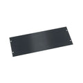 Middle Atlantic Rack Panel 4 RU Flat Blank in Black Brushed and Anodized Aluminum Finish - HBL4 - image 1