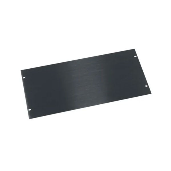 Middle Atlantic Rack Panel 5 RU Flat Blank in Black Brushed and Anodized Aluminum - HBL5 - image 1