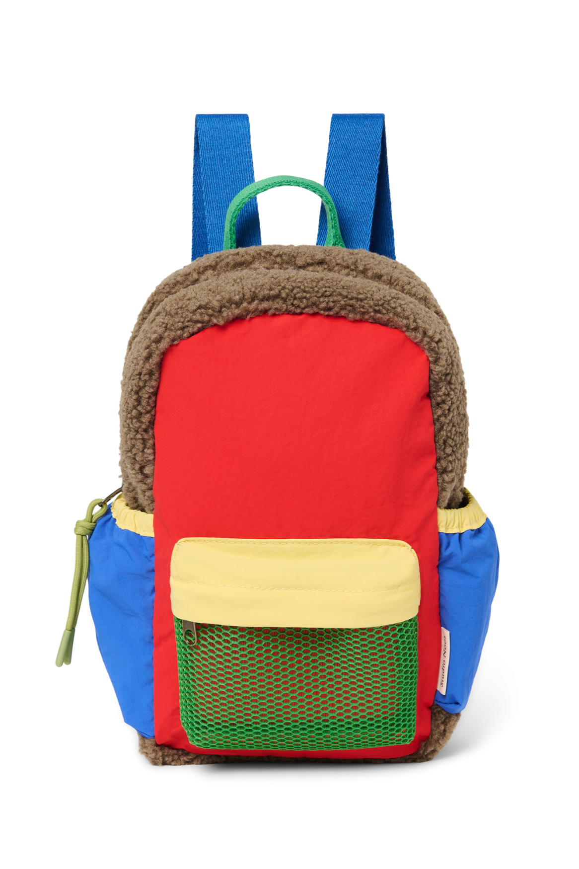 Patchwork Mini Backpack | Fiery Red